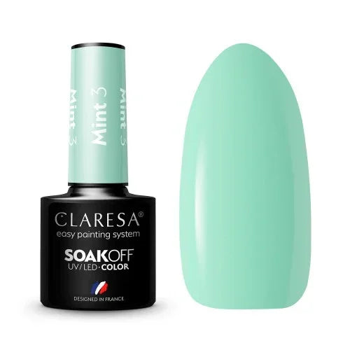 Claresa Smalto Semipermanente 3 Mint - 5g - Lady&Oscar