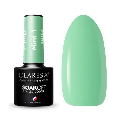 Claresa Smalto Semipermanente 4 Mint - 5g - Lady&Oscar