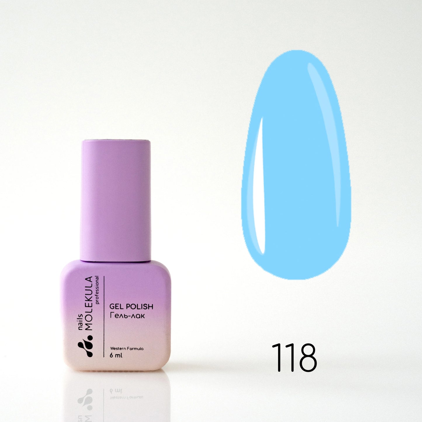 Molekula Gel polish 118 6ml