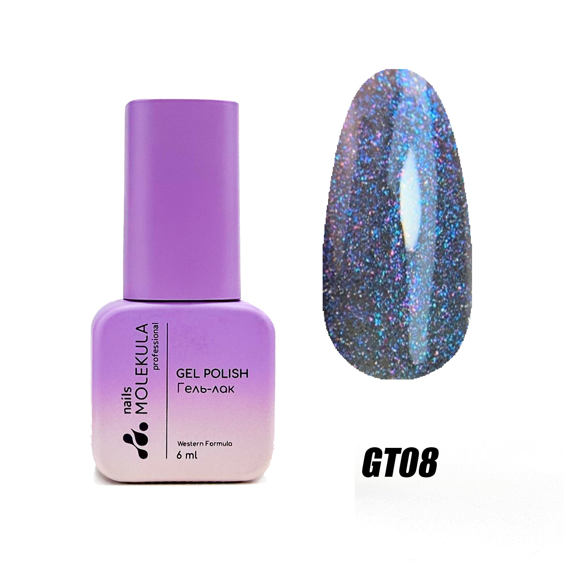 Molekula Gel polish Glint Touch - GT08 6ml