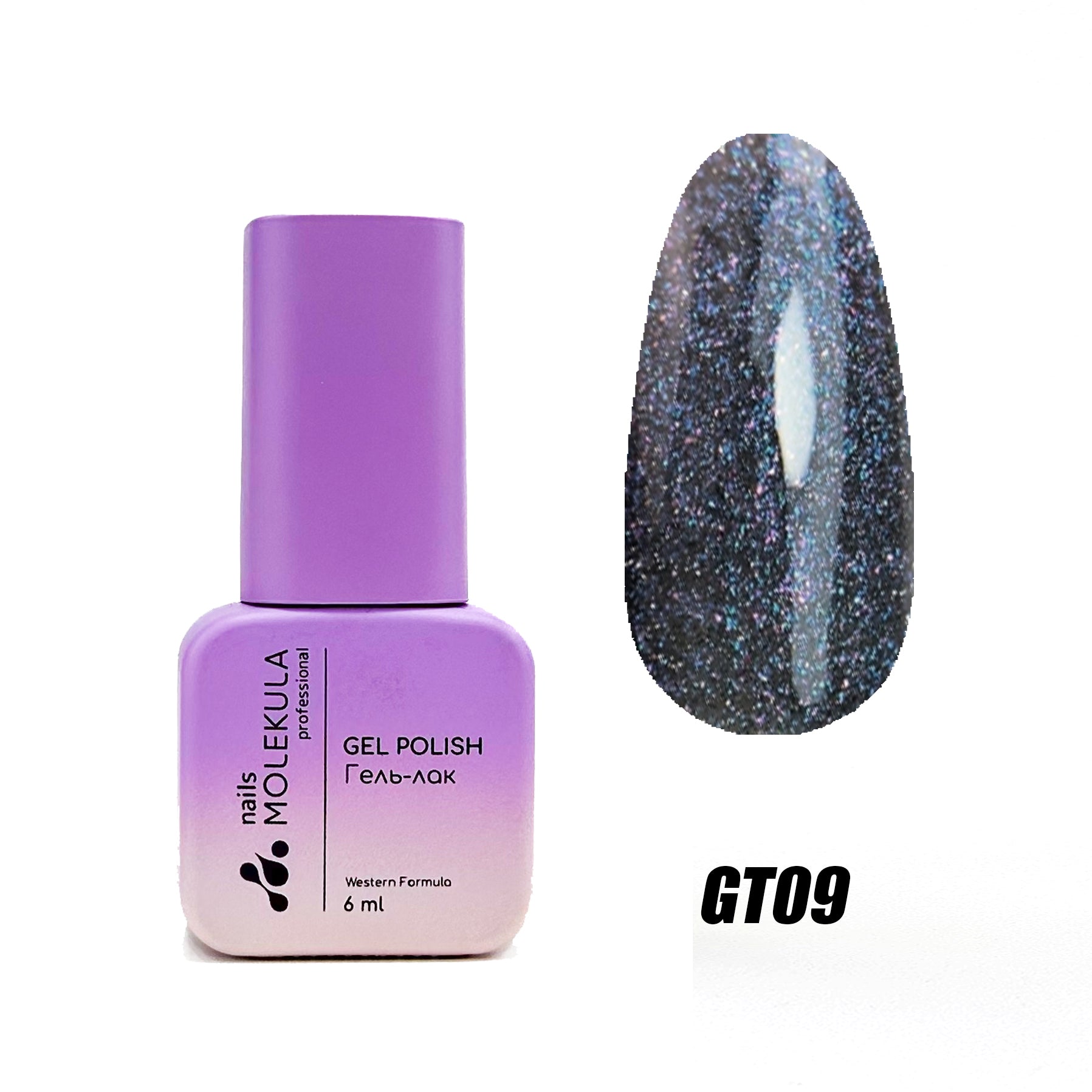 Molekula Gel polish Glint Touch - GT09 6ml