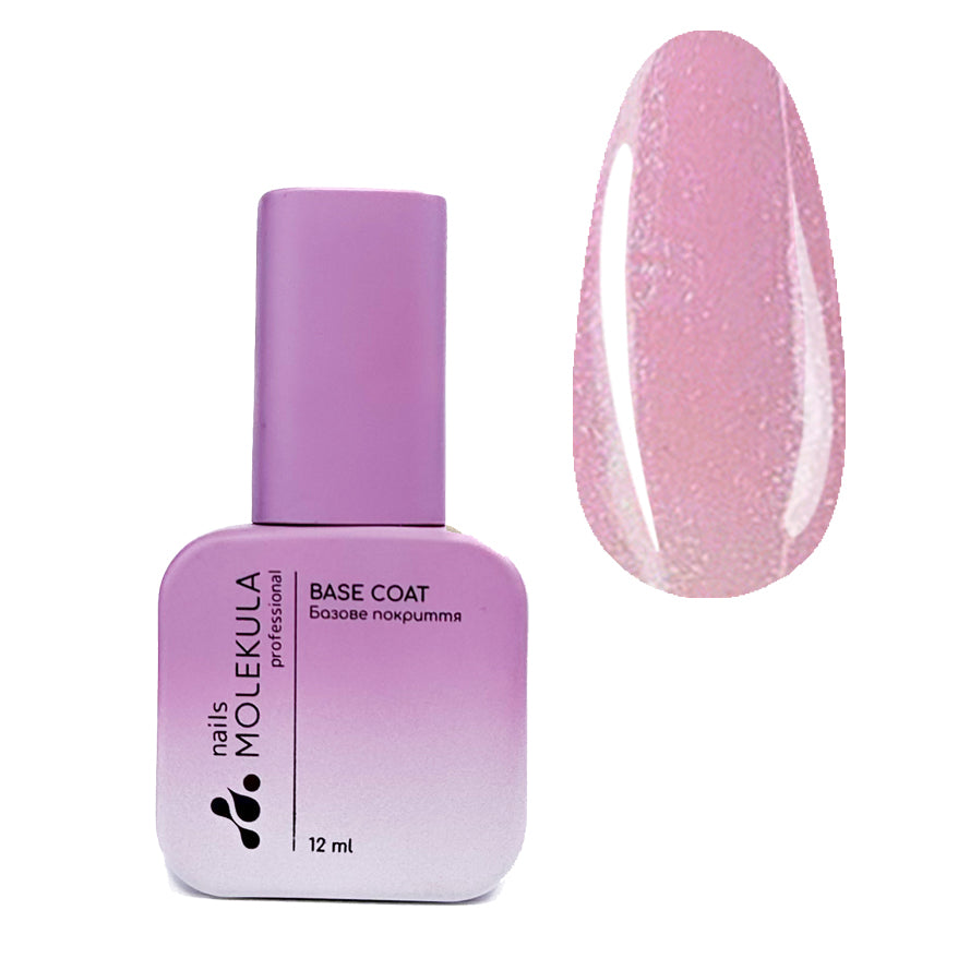 Molekula Base Coat Pearl - Cotton Candy 12ml
