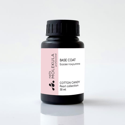 Molekula Base Coat Pearl - Cotton Candy 30ml