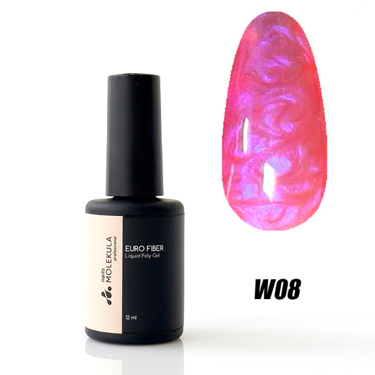 Molekula Euro Fiber Gel W08 - north light 12ml
