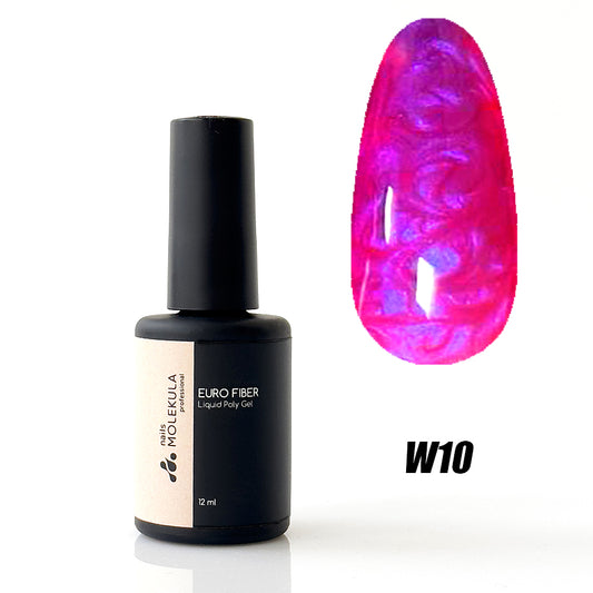 Molekula Euro Fiber Gel W10 - astral night 12ml