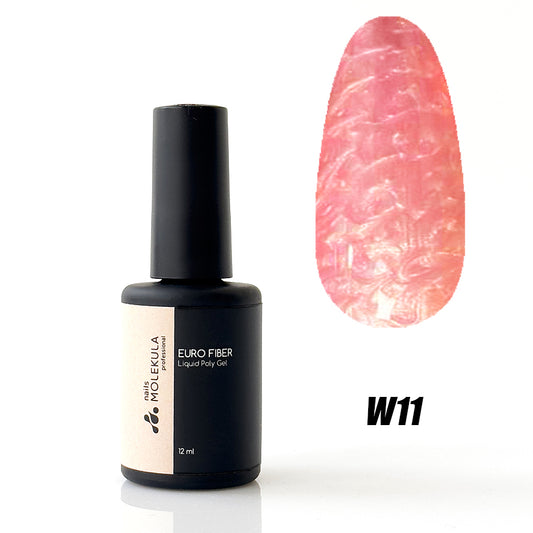 Molekula Euro Fiber Gel W11 - pink lake 12ml