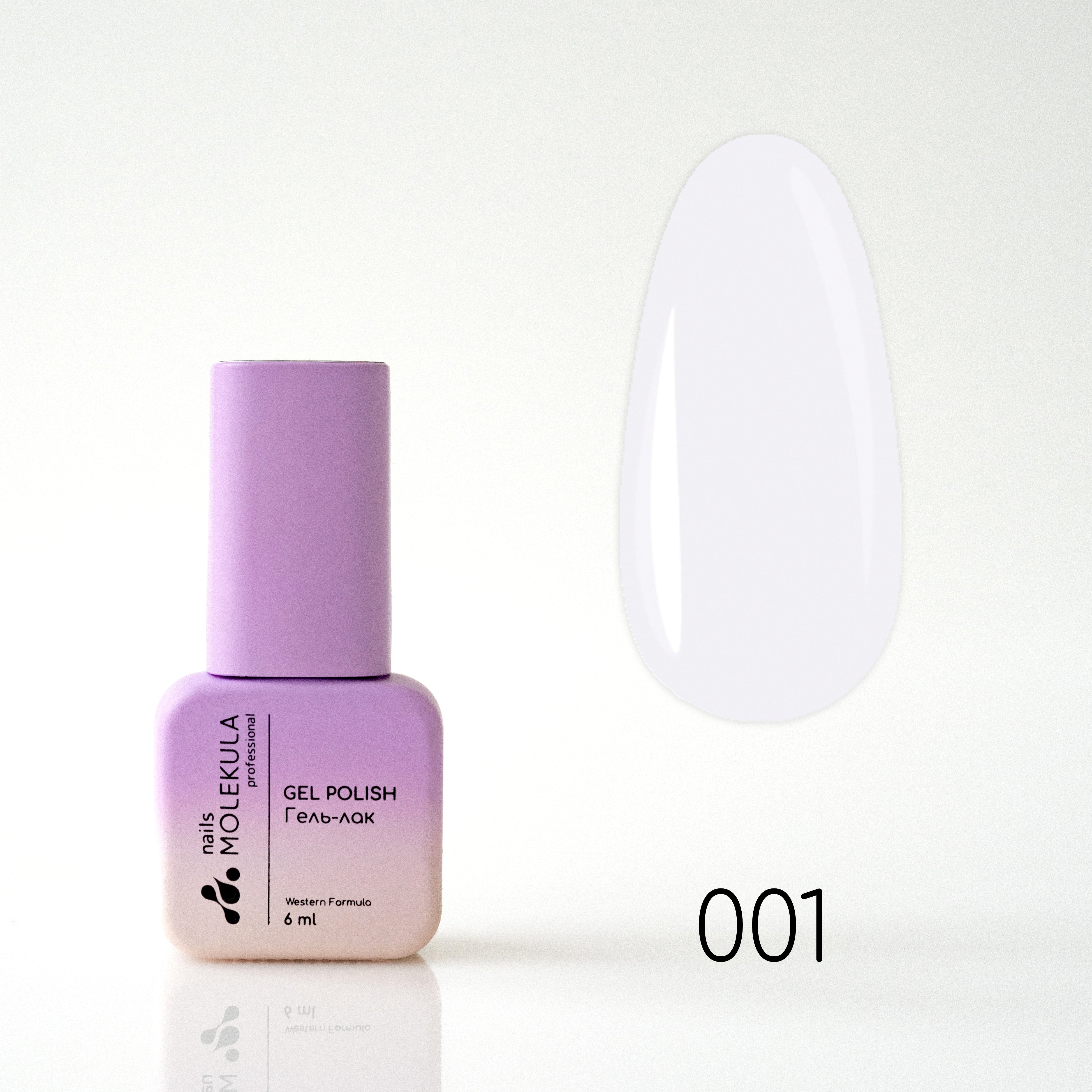 Molekula Gel polish 001 6ml