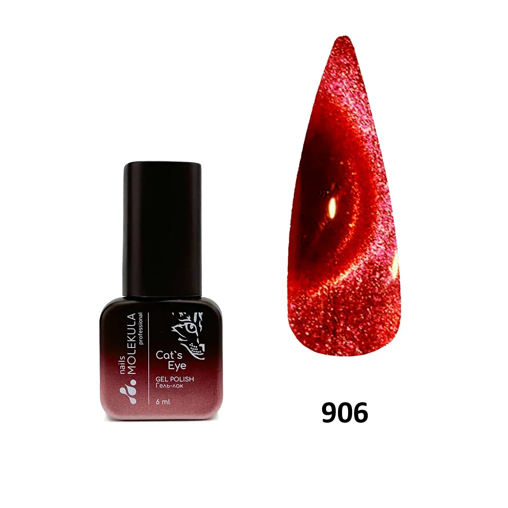 Molekula Gel polish Cat's Eye 9D - 906 6ml