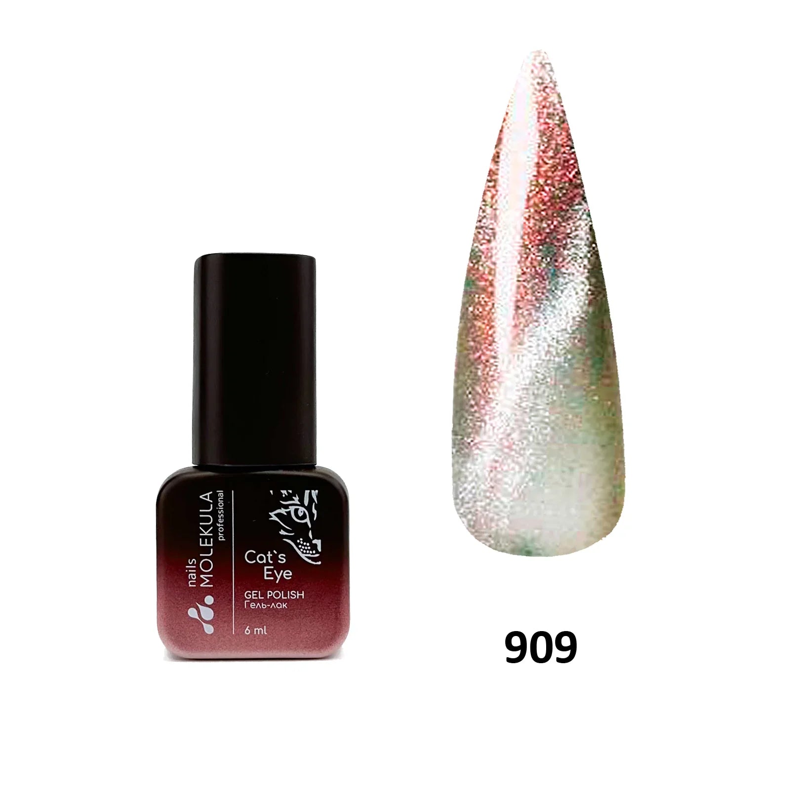 Molekula Gel polish Cat's Eye 9D - 909 6ml