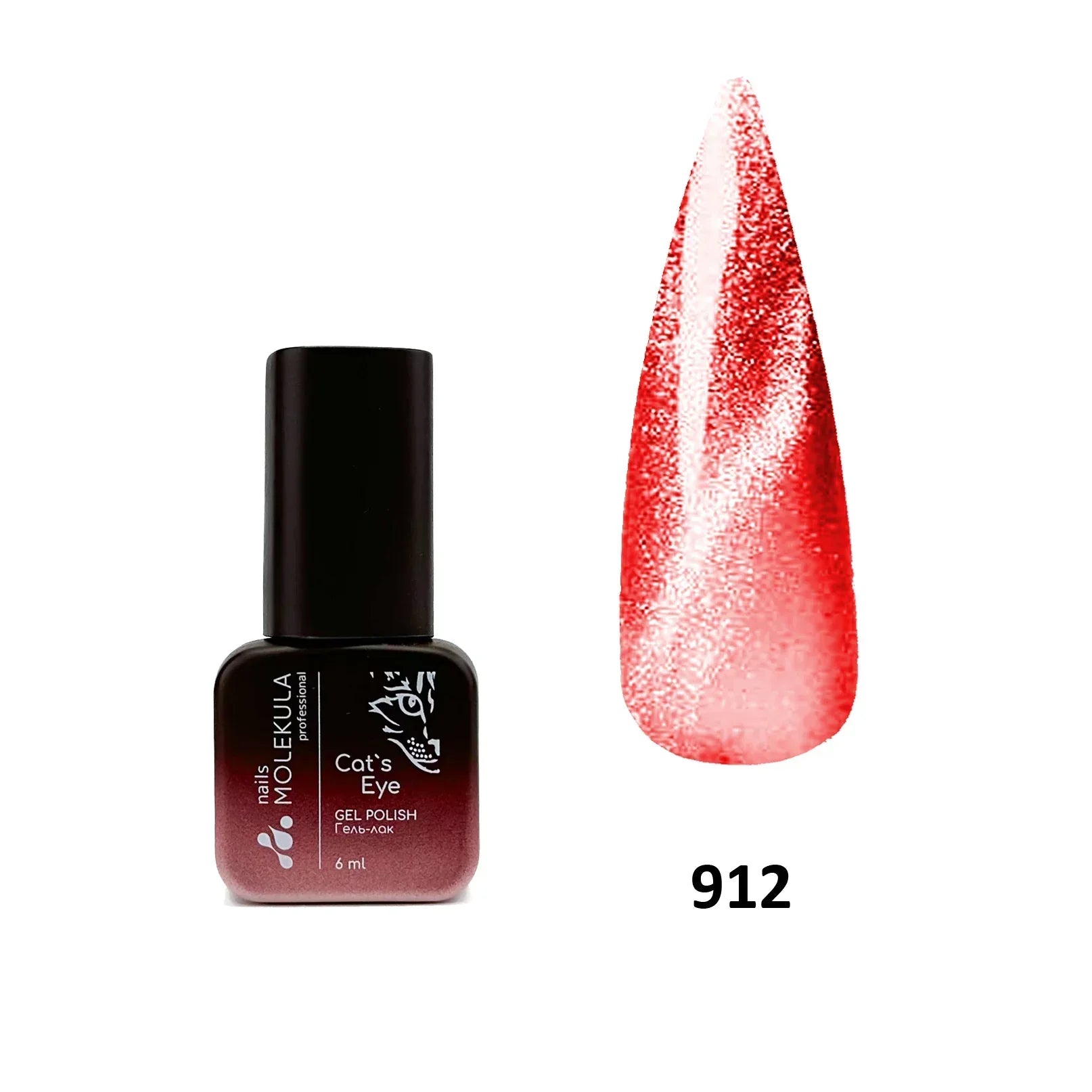 Molekula Gel polish Cat's Eye 9D - 912 6ml