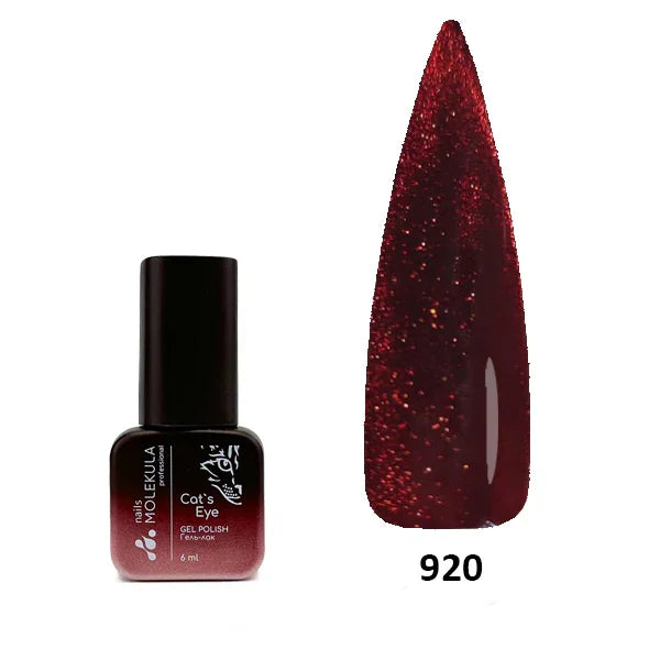 Molekula Gel polish Cat's Eye 9D - 920 6ml