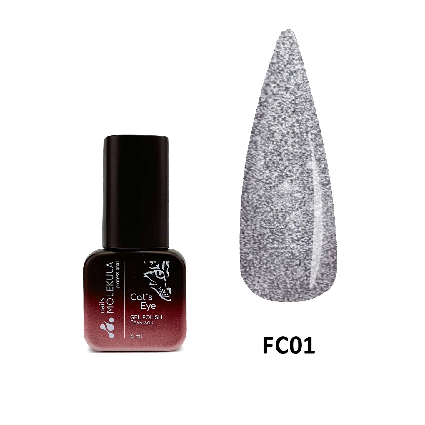 Molekula Gel polish Cat's Eye Flash - FC01 6ml