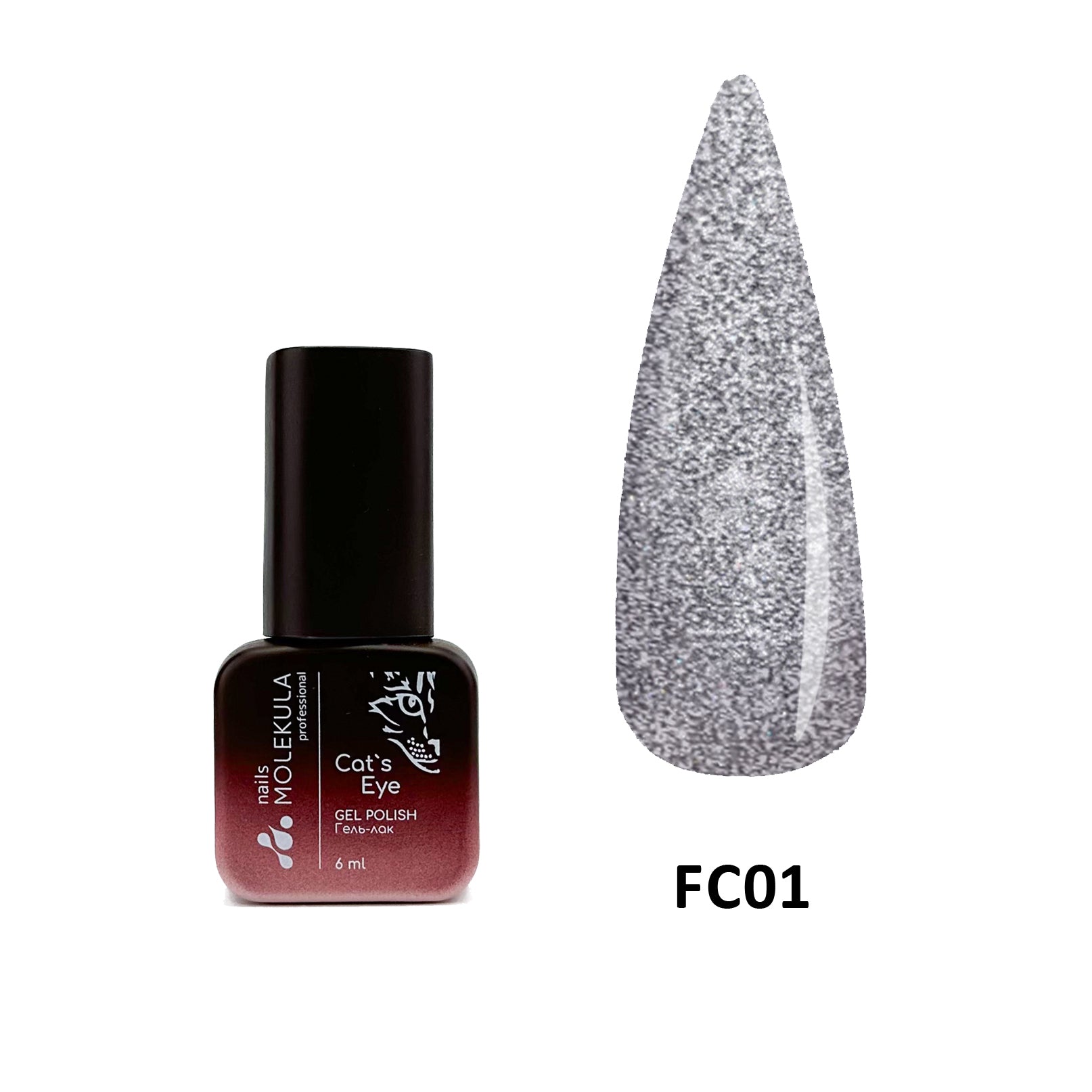 Molekula Gel polish Cat's Eye Flash - FC01 6ml