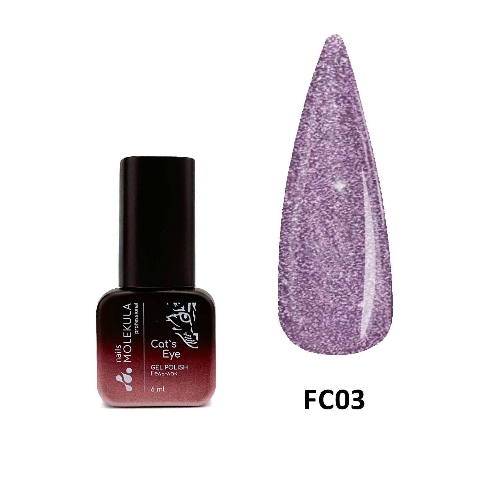 Molekula Gel polish Cat's Eye Flash - FC03 6ml