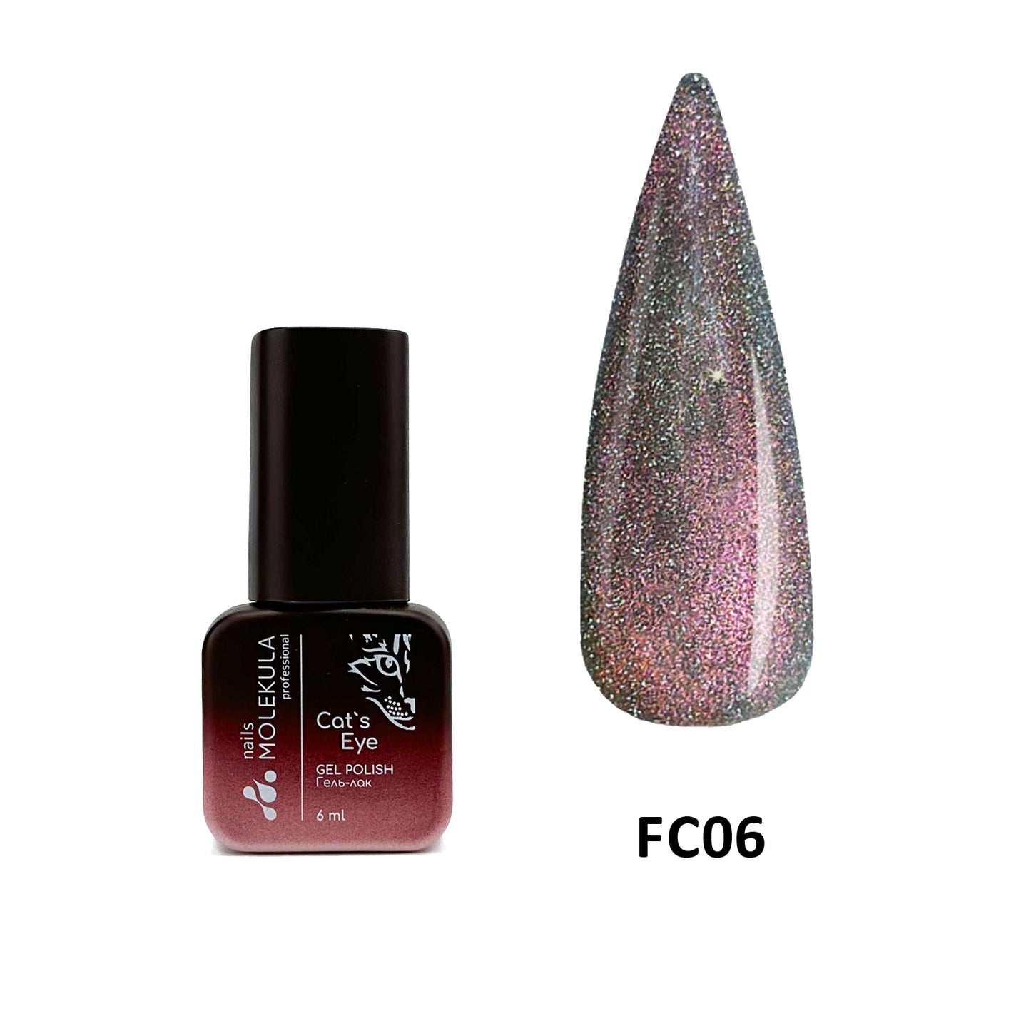 Molekula Gel polish Cat's Eye Flash - FC06 6ml