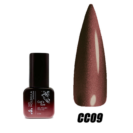 Molekula Gel polish Ceramic Cat's Eye - CC09 6ml