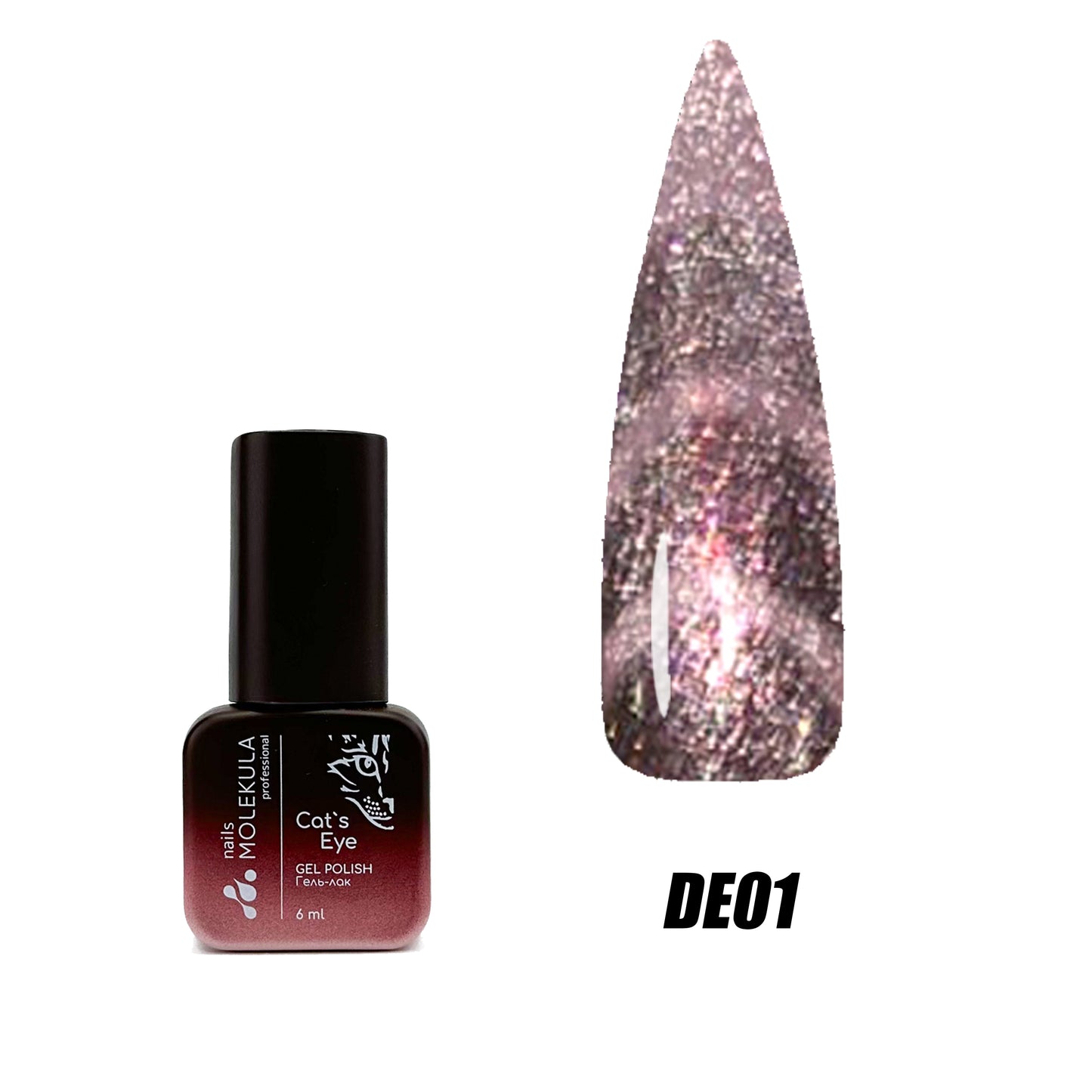 Molekula Gel polish Flash Dragon Eyes - DE01 6ml