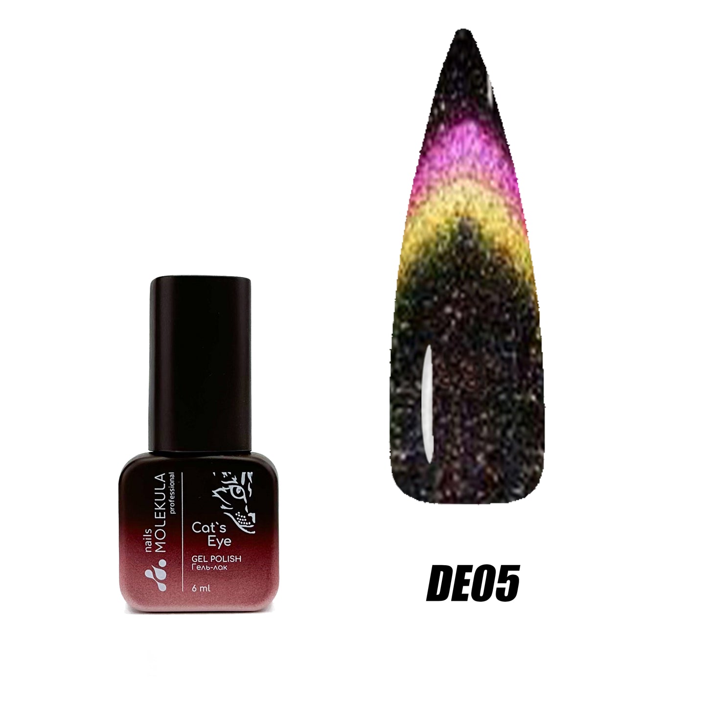 Molekula Gel polish Flash Dragon Eyes - DE05 6ml