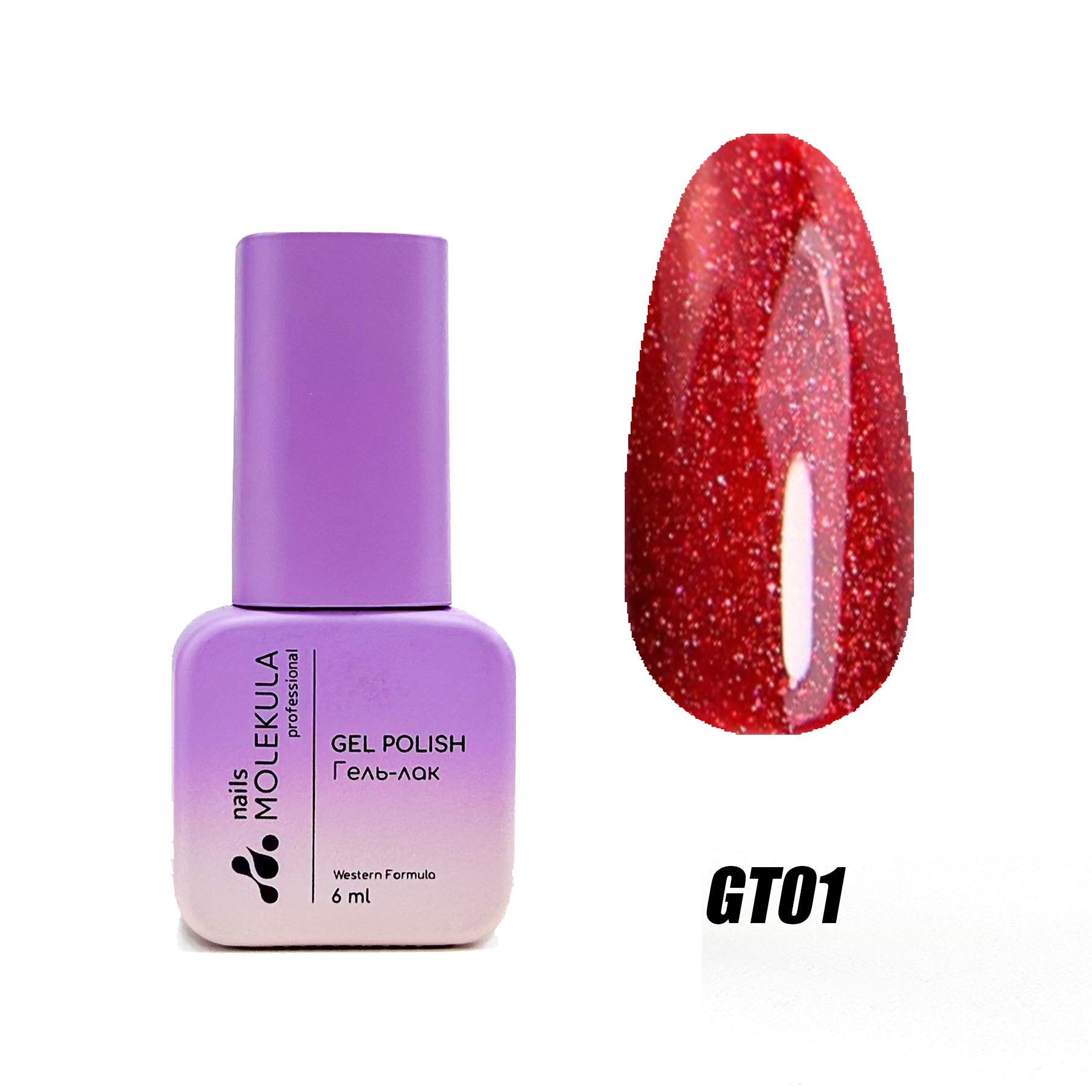 Molekula Gel polish Glint Touch - GT01 6ml