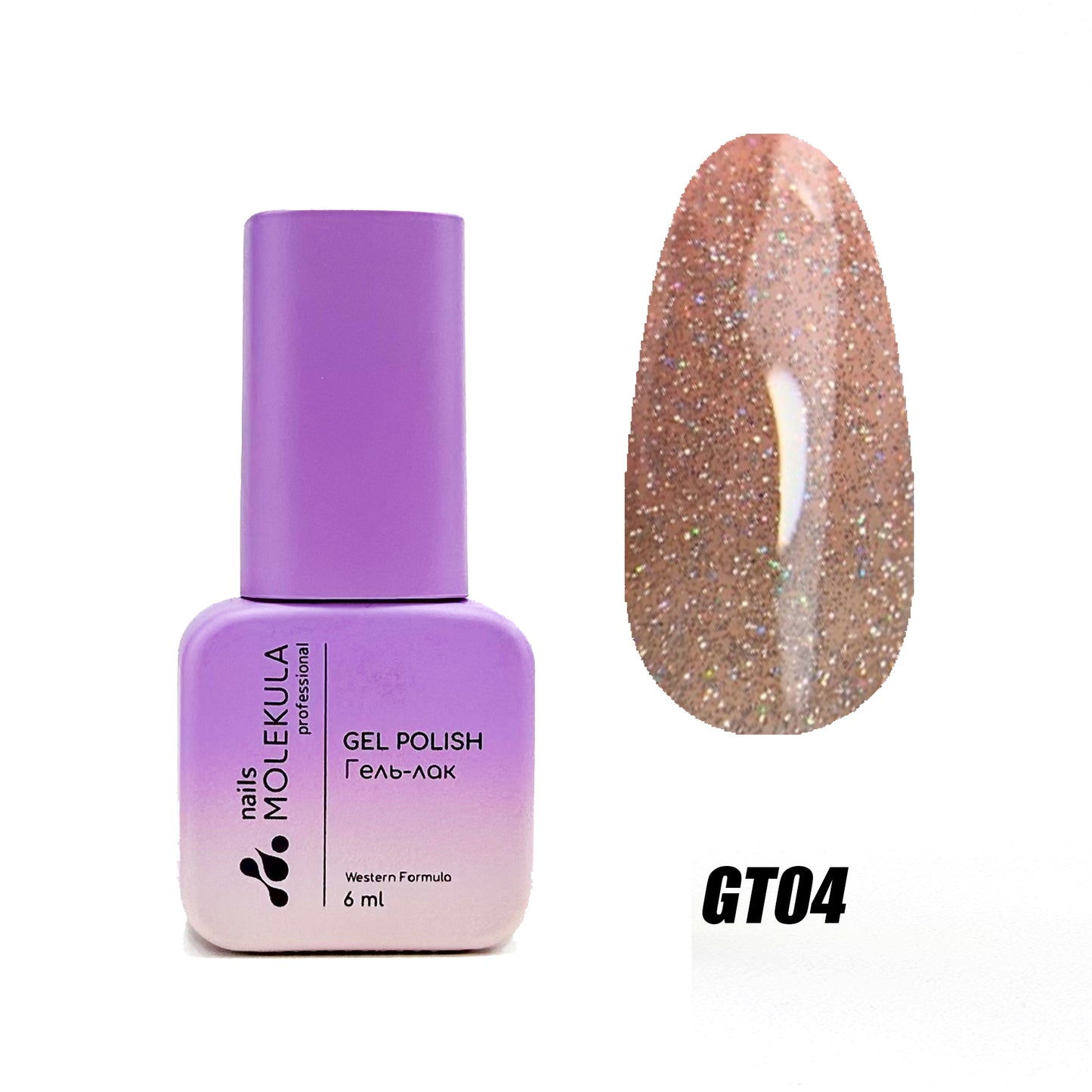 Molekula Gel polish Glint Touch - GT04 6ml