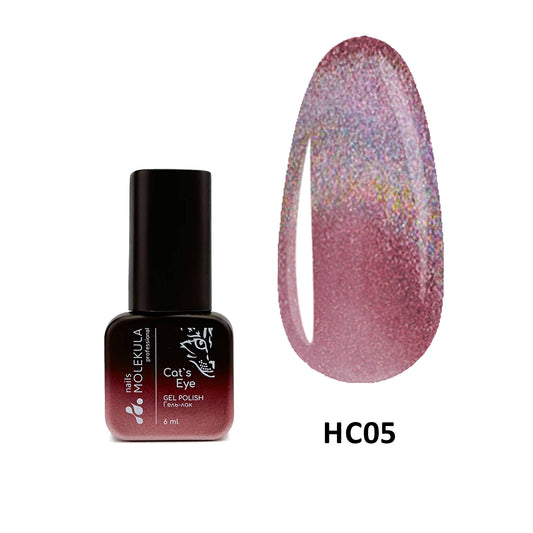 Molekula Gel polish Holographic Cat's Eye - HC05 6ml