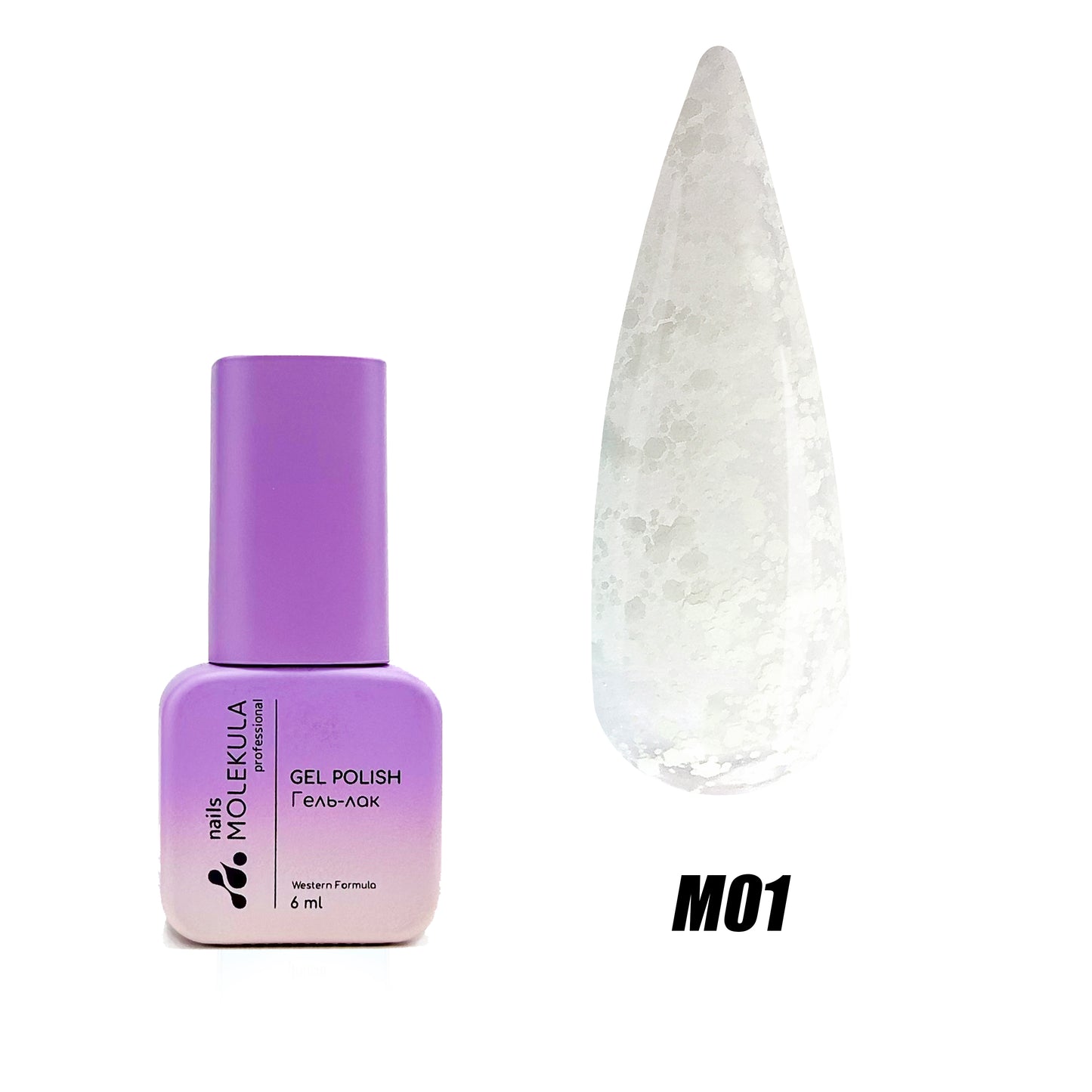 Molekula Gel polish Marshmallow - M01 6ml