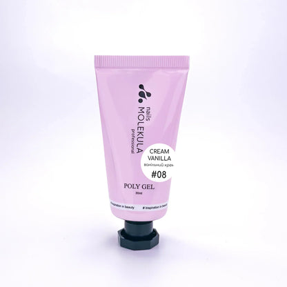 Molekula Polygel 08 - cream vanilla 30ml