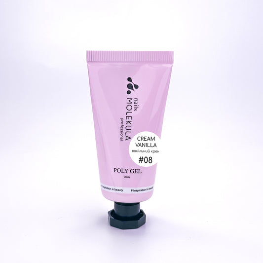 Molekula Polygel 08 - cream vanilla 30ml