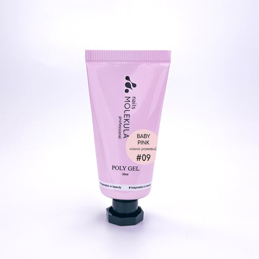 Molekula Polygel 09 - baby pink 30ml