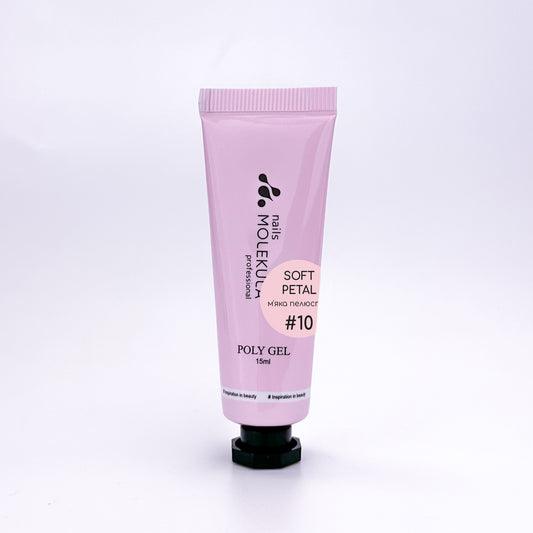 Molekula Polygel 10 - soft petal 15ml