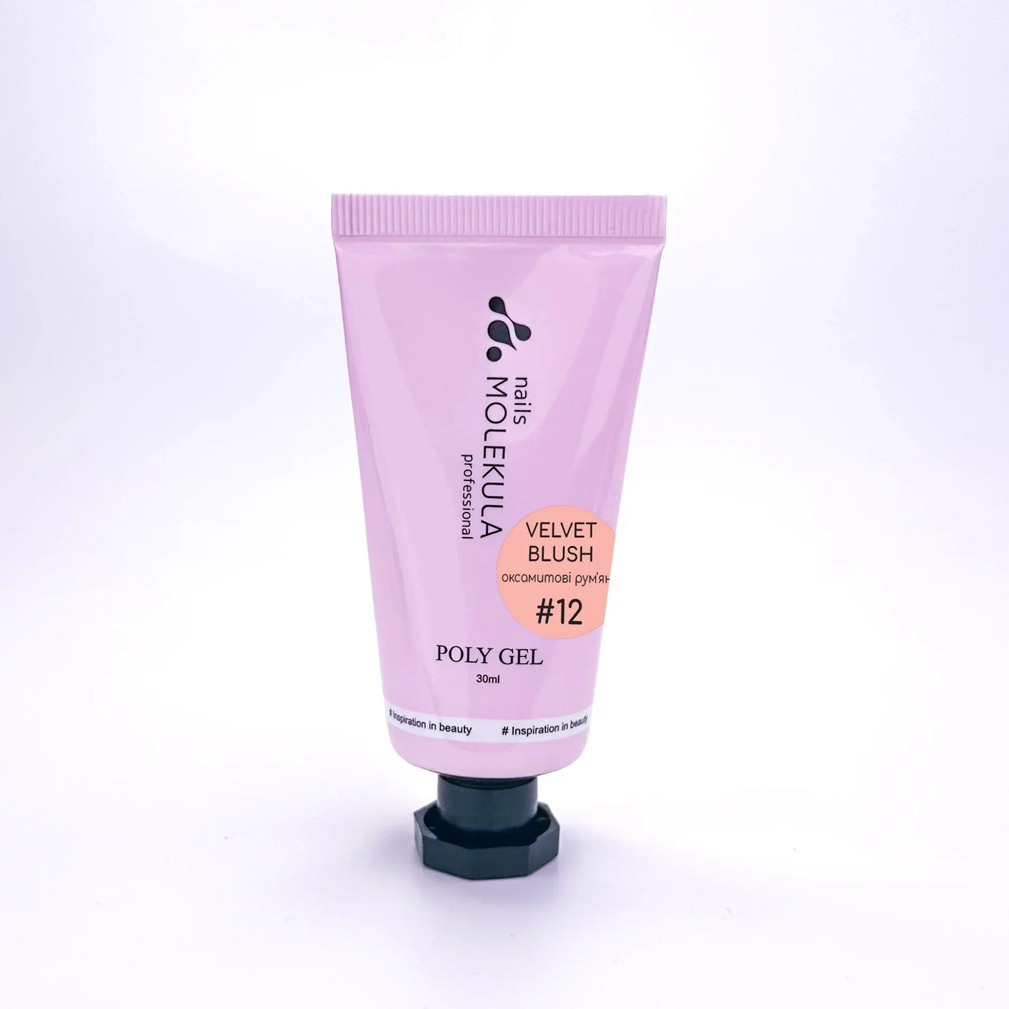 Molekula Polygel 12 - velvet blush 30ml