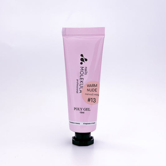 Molekula Polygel 13 - warm nude 15ml