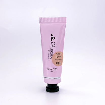 Molekula Polygel 14 - soft plum 15ml