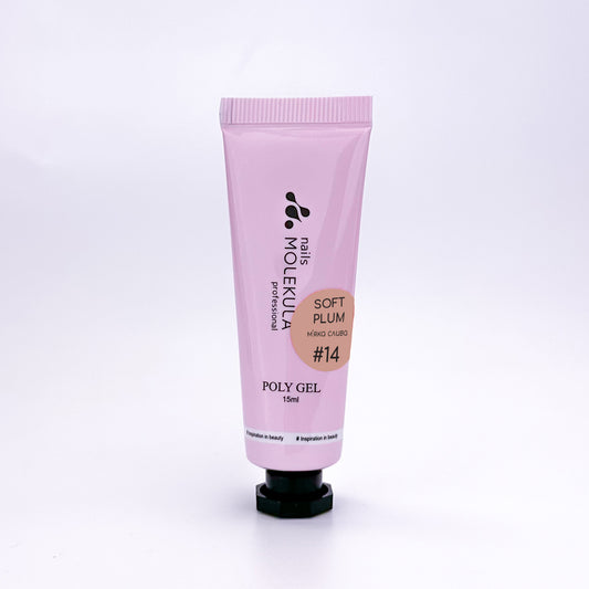 Molekula Polygel 14 - soft plum 15ml