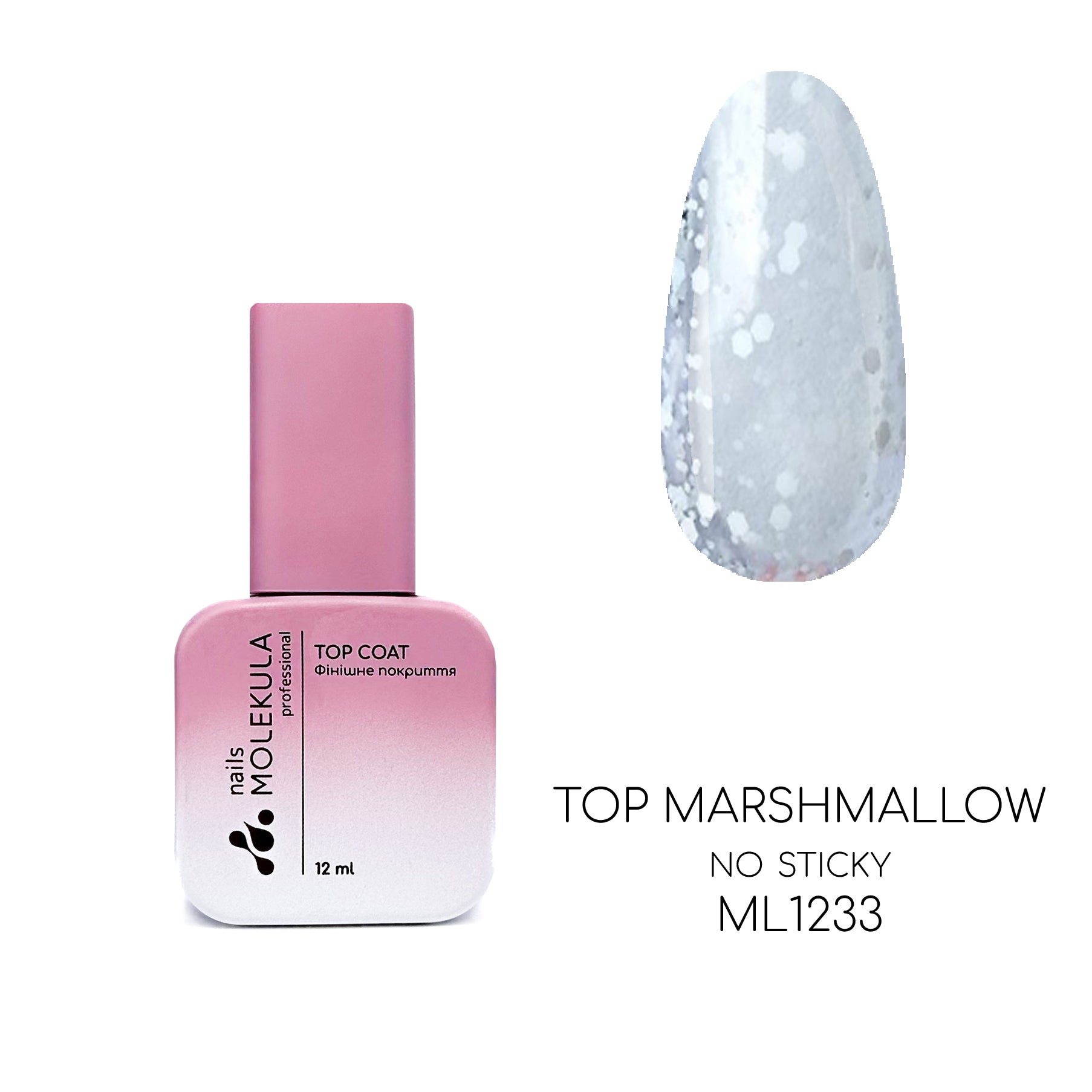Molekula Top Marshmallow no sticky 12ml