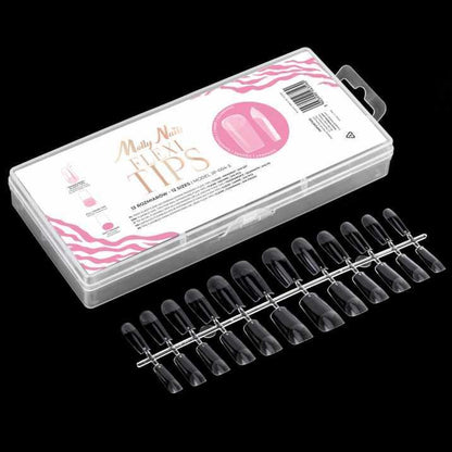 Mollylac Tips Nails Flexi 12 sizes Quadrata - Lady&Oscar