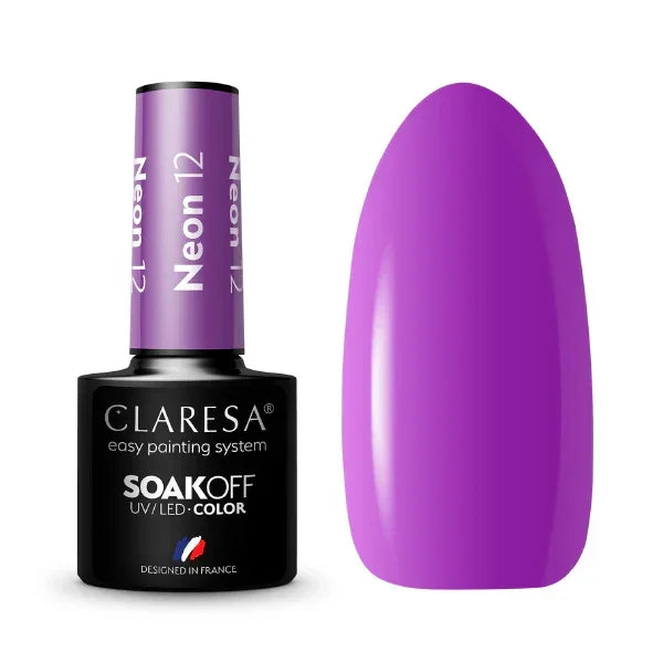 Claresa Smalto Semipermanente 12 Neon - 5g - Lady&Oscar