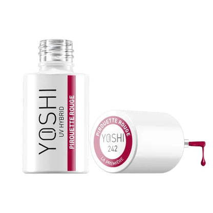 Yoshi Smalto Semipermanente Pirouette Rouge 6ml 242 - Lady&Oscar