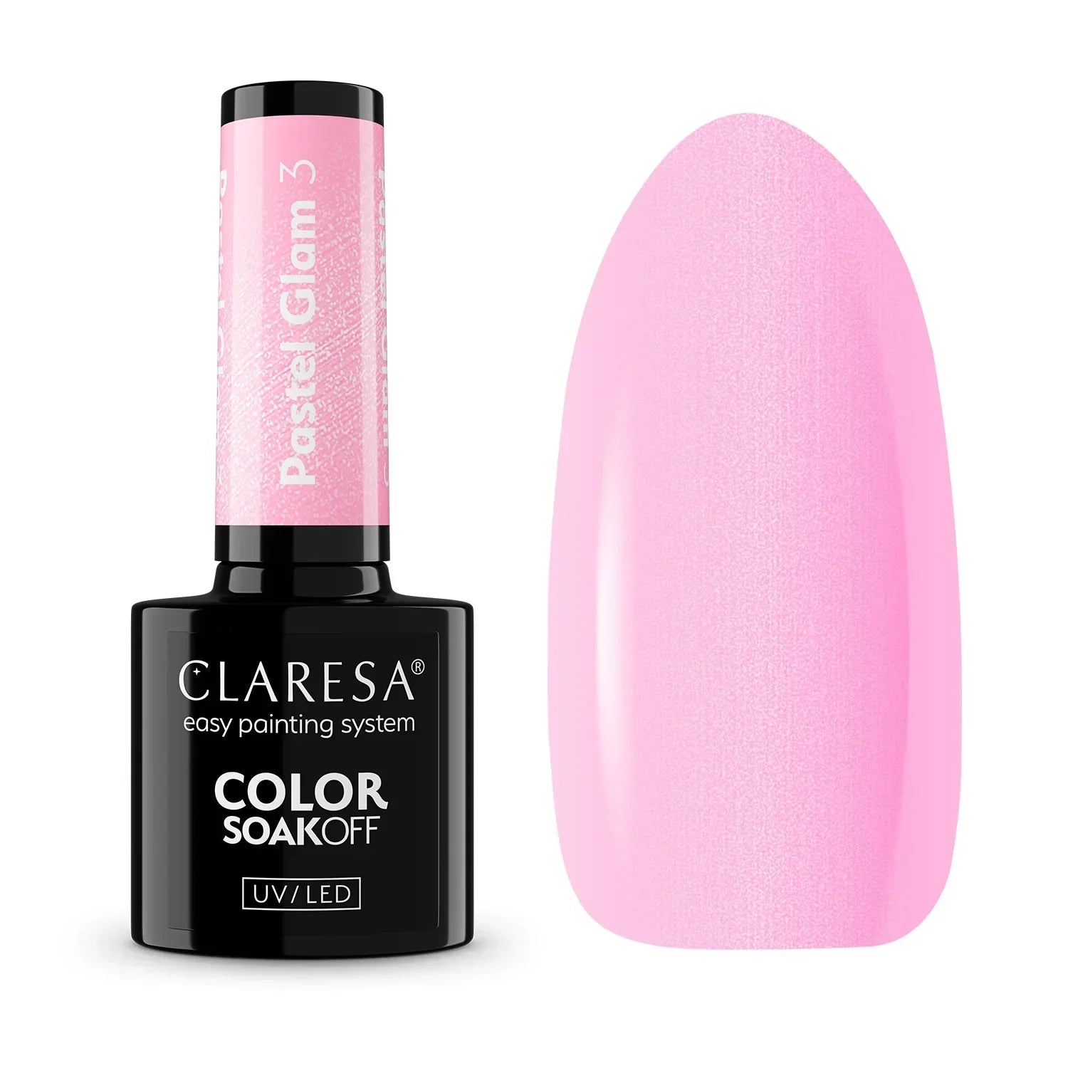 Claresa Smalto Semipermanente 03 Pastel Glam - 5g - Lady&Oscar