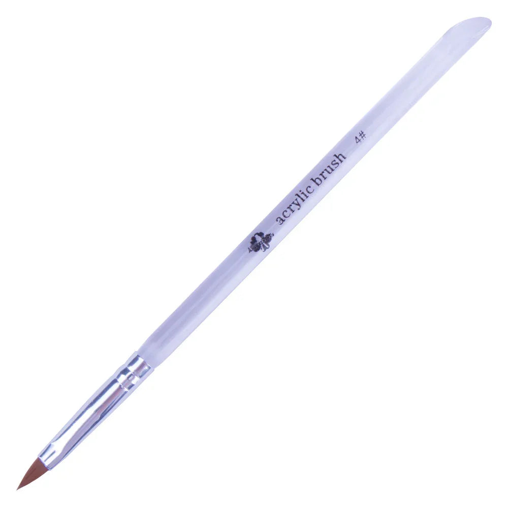 Pennello universale trasparente per decorazioni acriliche e gel acquerello n° 4 Mollylac - Lady&Oscar