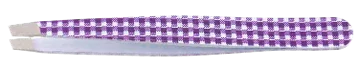 Pinza obliqua cm 9,5  decoro MADRAS VIOLA