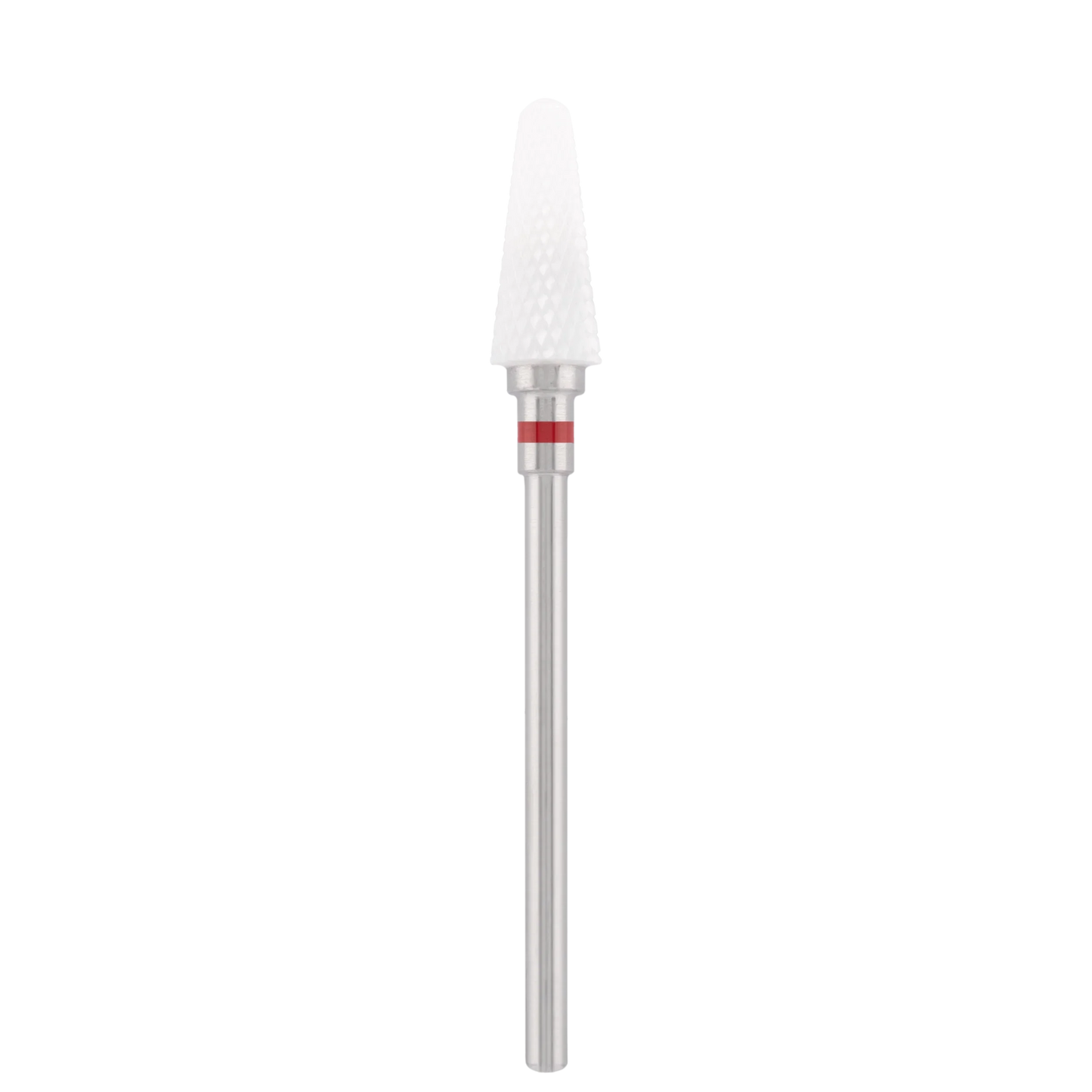 Punta Fresa Ceramic bit "rounded cone" red, L-13,0 mm., Ø4,0 mm - Lady&Oscar