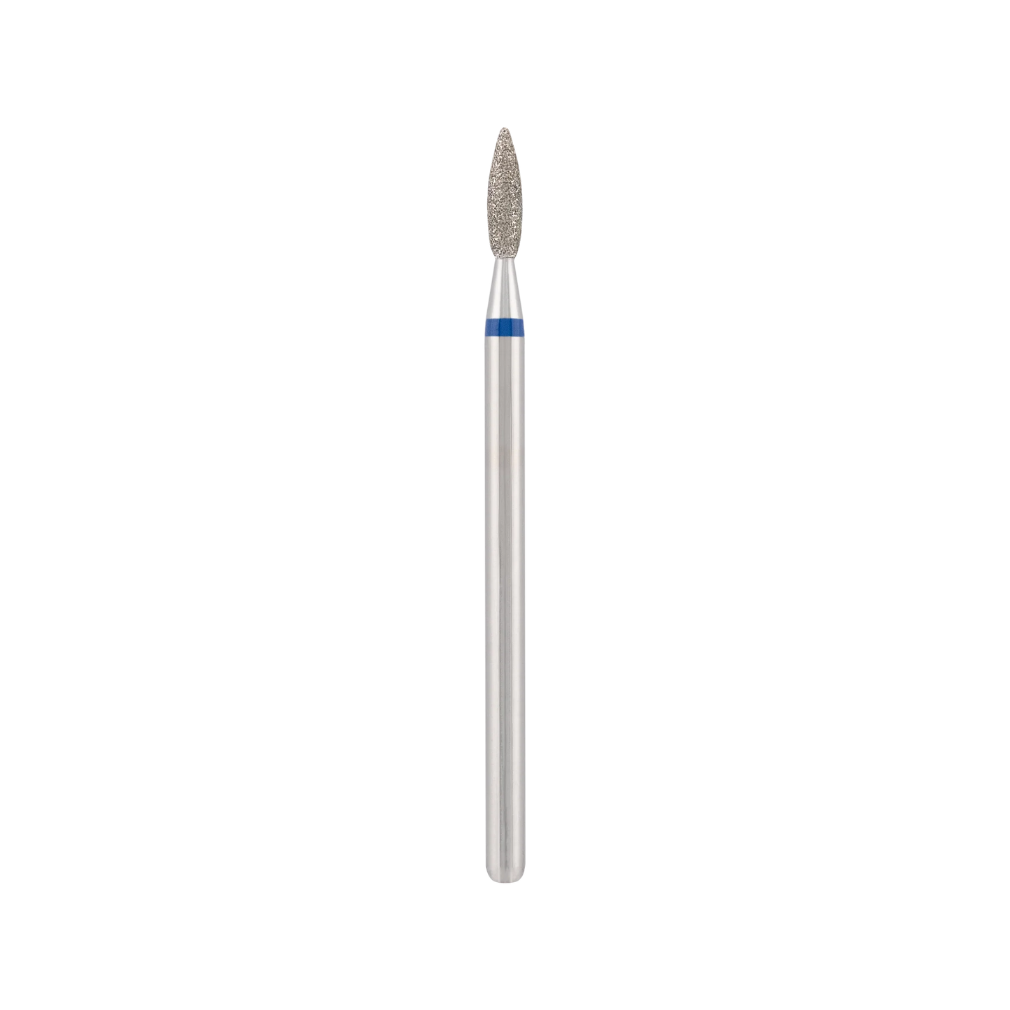 Punta Fresa Diamond bit "flame" safe blue, L- 8,0 mm., Ø2,1 mm. - Lady&Oscar