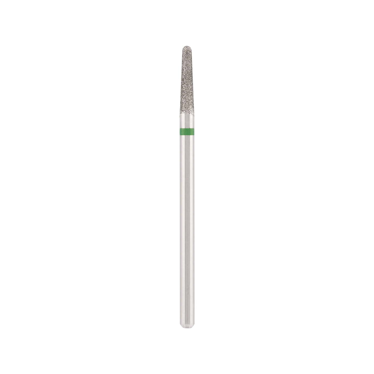 Punta Fresa Diamond bit "rounded cone" green, L-10,0 mm., Ø2,3 mm. - Lady&Oscar
