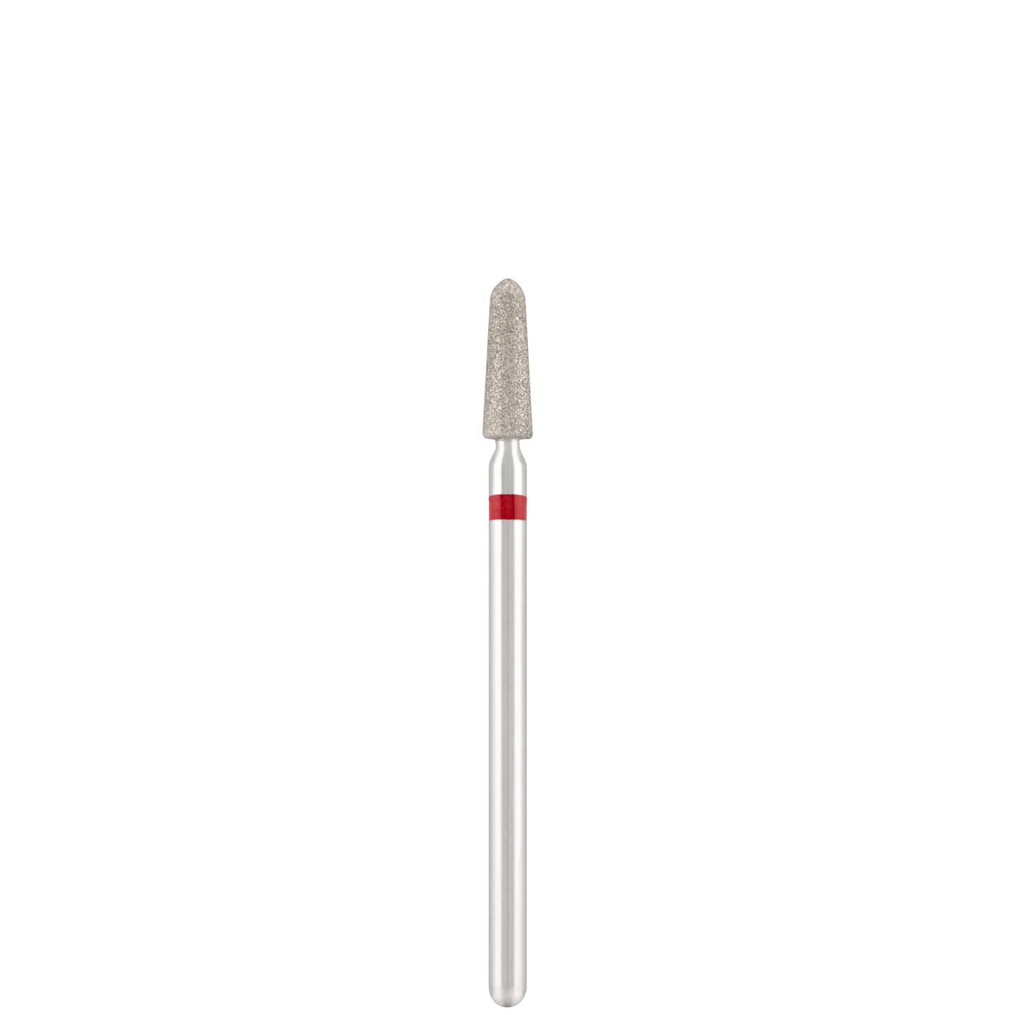 Punta Fresa Diamond bit "rounded cone" red, L-10,0 mm., Ø3,3 mm. - Lady&Oscar