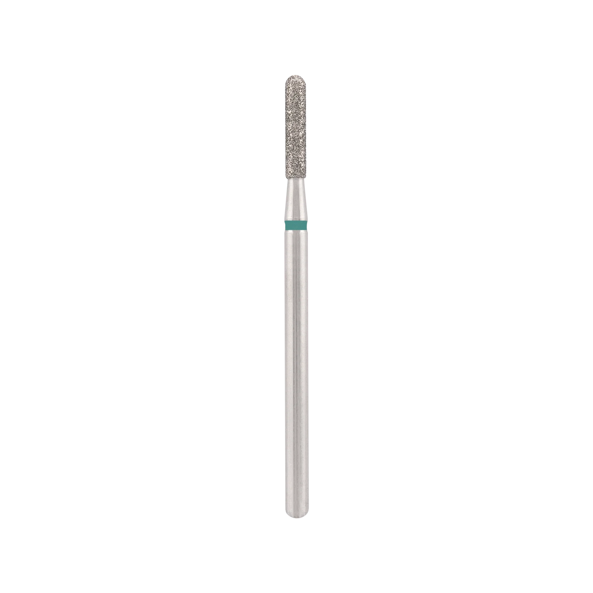Punta Fresa Diamond bit "rounded cylinder" green, L-7,0 mm., Ø1,8 mm. - Lady&Oscar