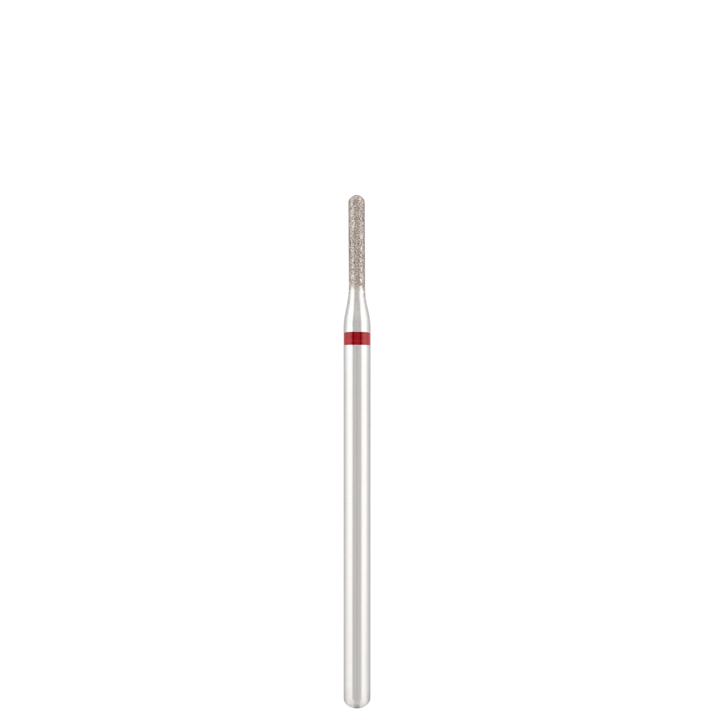 Punta Fresa Diamond bit "rounded cylinder" red, L-7,0 mm., Ø1,6 mm. - Lady&Oscar