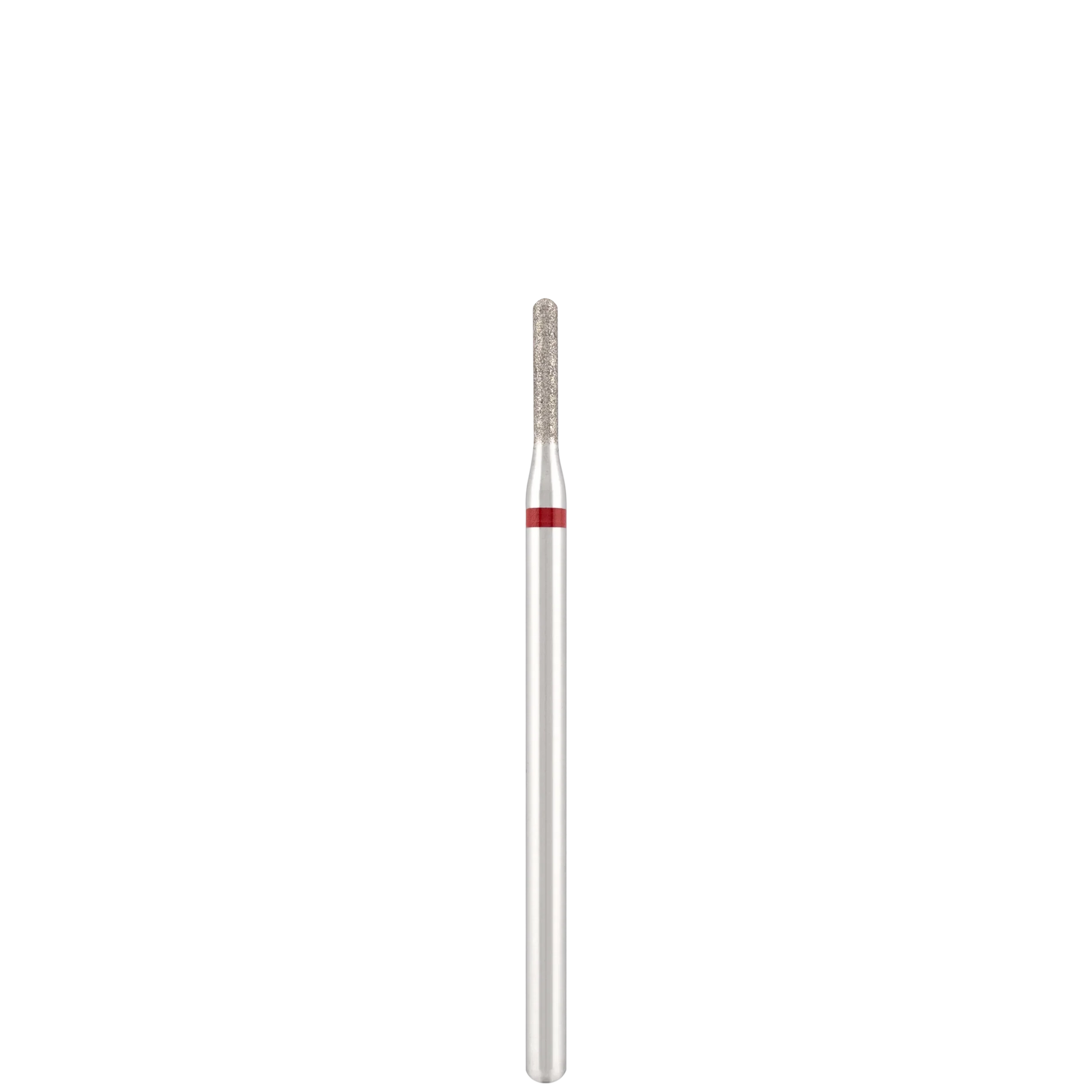 Punta Fresa Diamond bit "rounded cylinder" red, L-7,0 mm., Ø1,6 mm. - Lady&Oscar