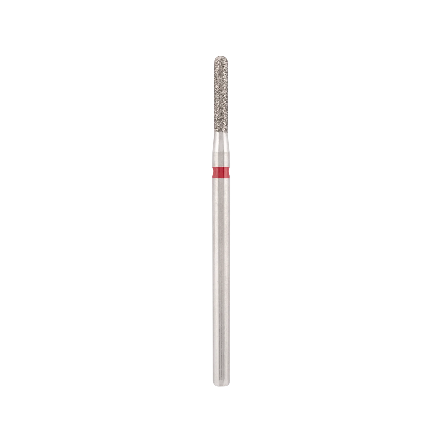 Punta Fresa Diamond bit "rounded cylinder" red, L-7,0 mm., Ø1,8 mm. - Lady&Oscar