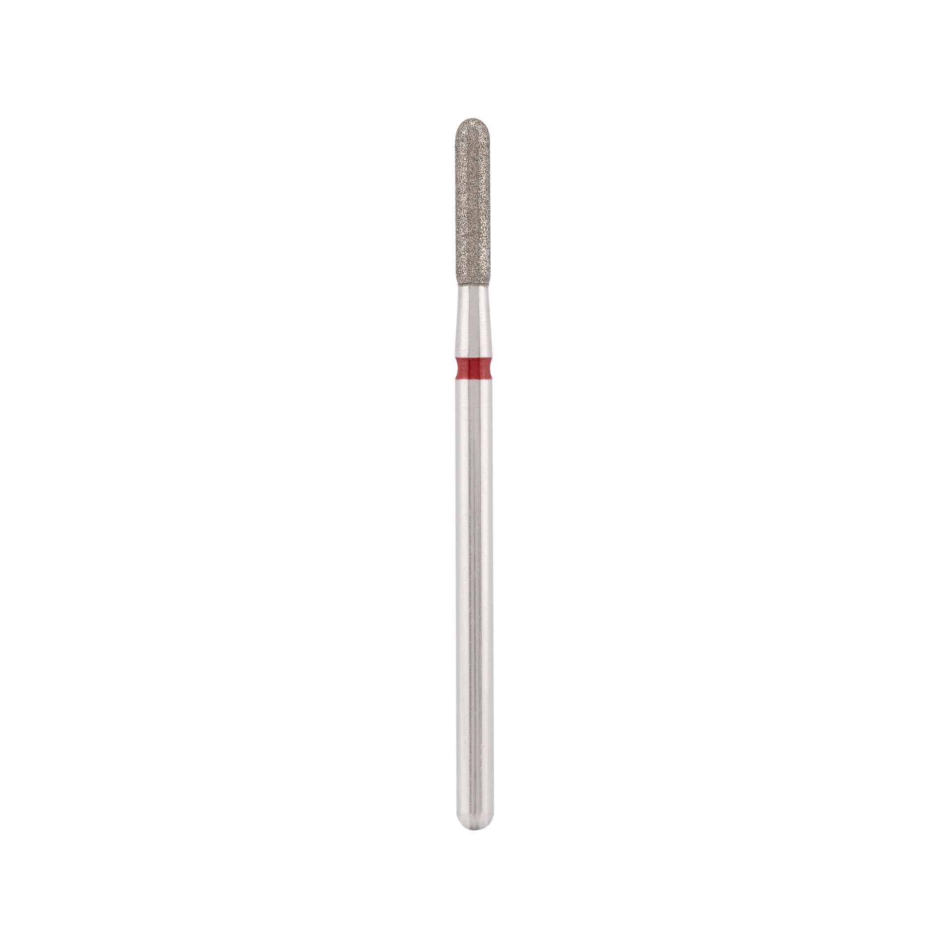 Punta Fresa Diamond bit "rounded cylinder" red, L-7,0 mm., Ø2,3 mm. - Lady&Oscar